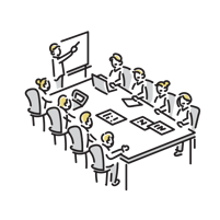 LAN配線のイメージ