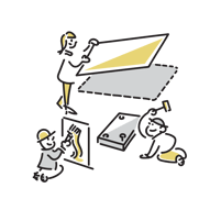 LED照明のイメージ